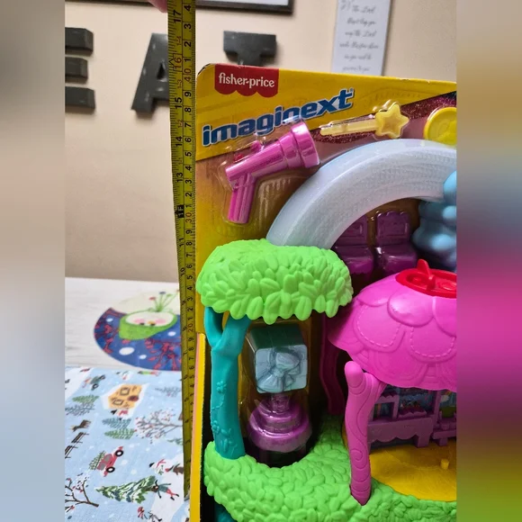 Fisher-Price Imaginext Dreamworks Trolls Rainbow TreeHouse Lights & Sounds New - Picture 9 of 10
